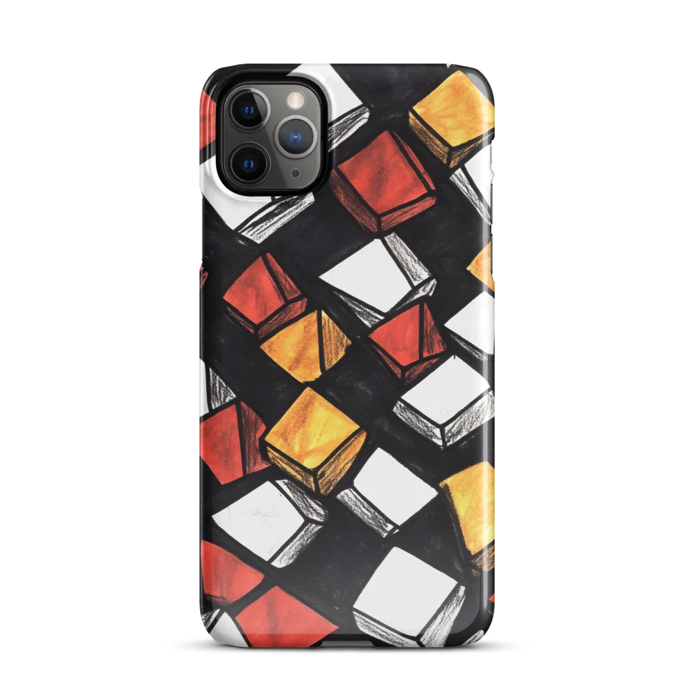 Dynamic Blocks | Phone Case |  11 Pro Max | Snap Case | Glossy