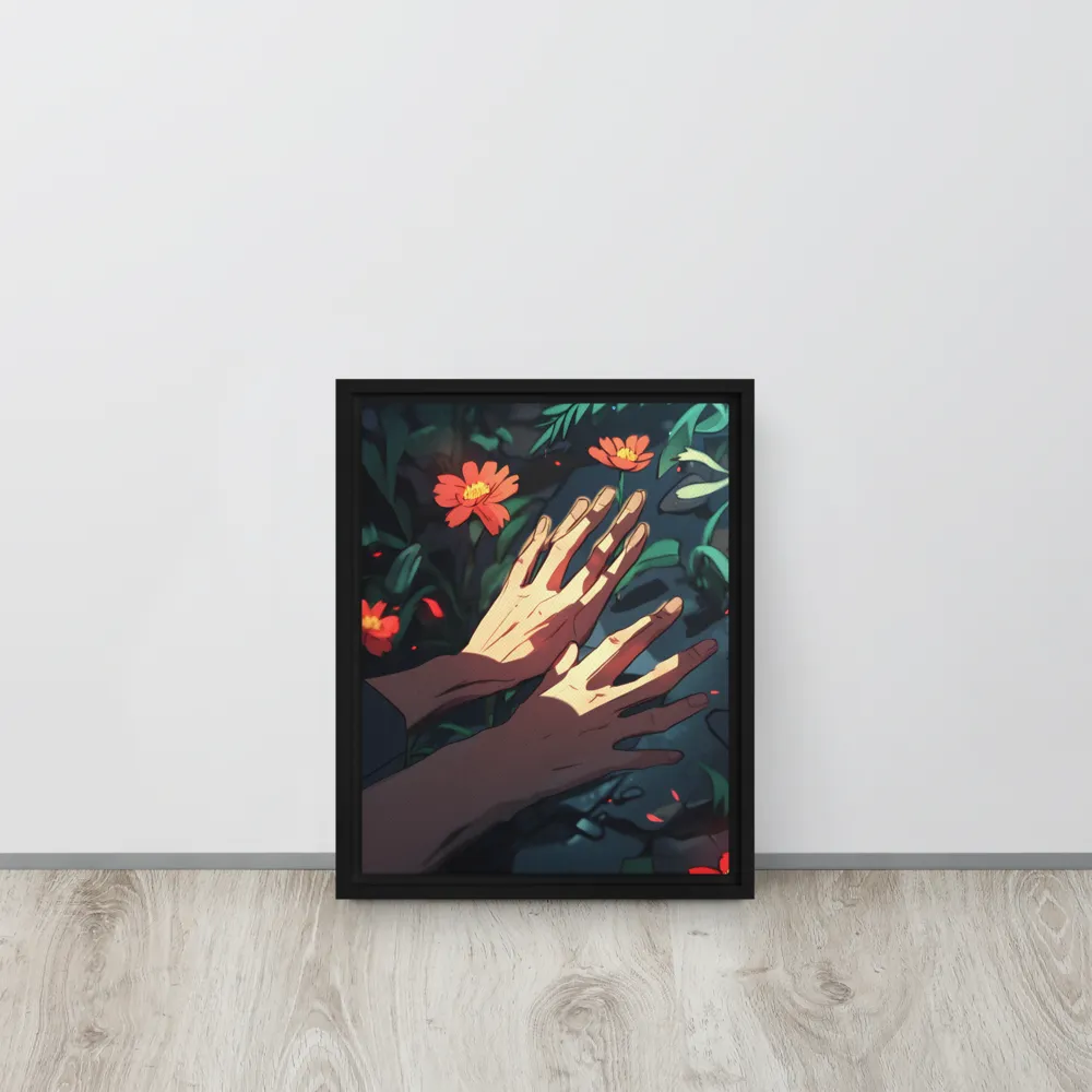 Whispers of Nature | Canvas with Black Frame | 11″×14″