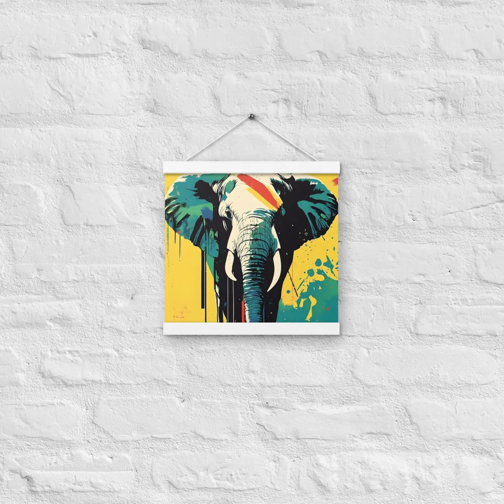 Elegance of the Wild: A Colorful Harmony