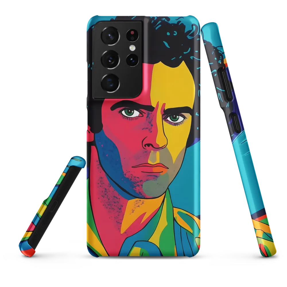 Electric Visage: A Portrait of Vibrance