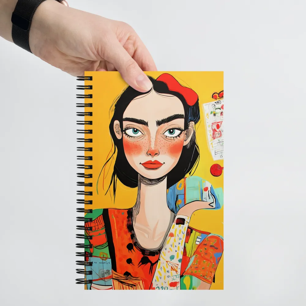 Playful Elegance | Spiral Notebook