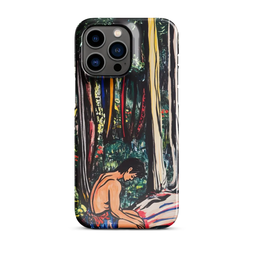 Contemplation in Nature | Phone Case |  14 Pro Max | Snap Case | Glossy