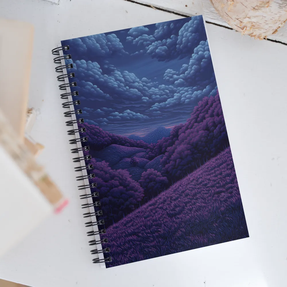 Whispers of Twilight | Spiral Notebook