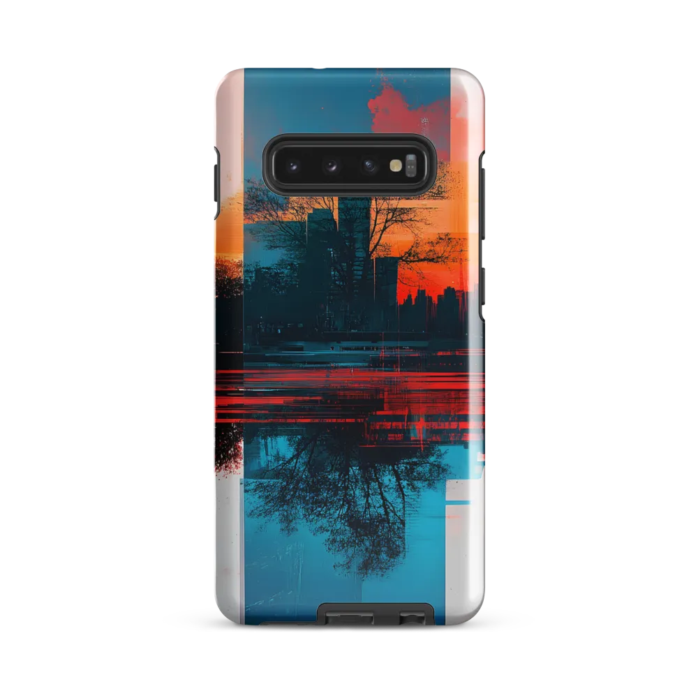 Reflections of Urban Serenity | Phone Case |  S10 Plus | Tough Case | Glossy