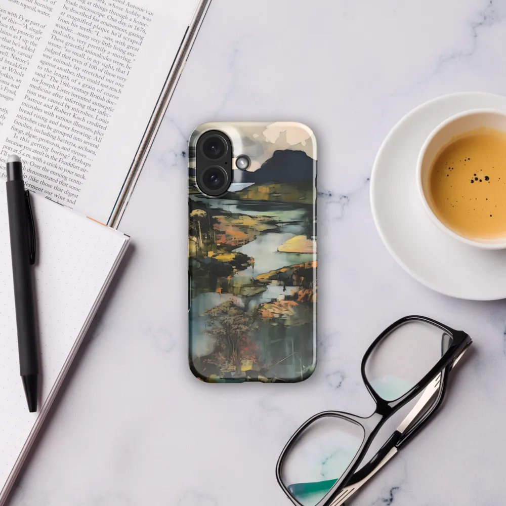 Harmony of Nature: An Abstract Journey | Phone Case |  16 | Snap Case | Glossy