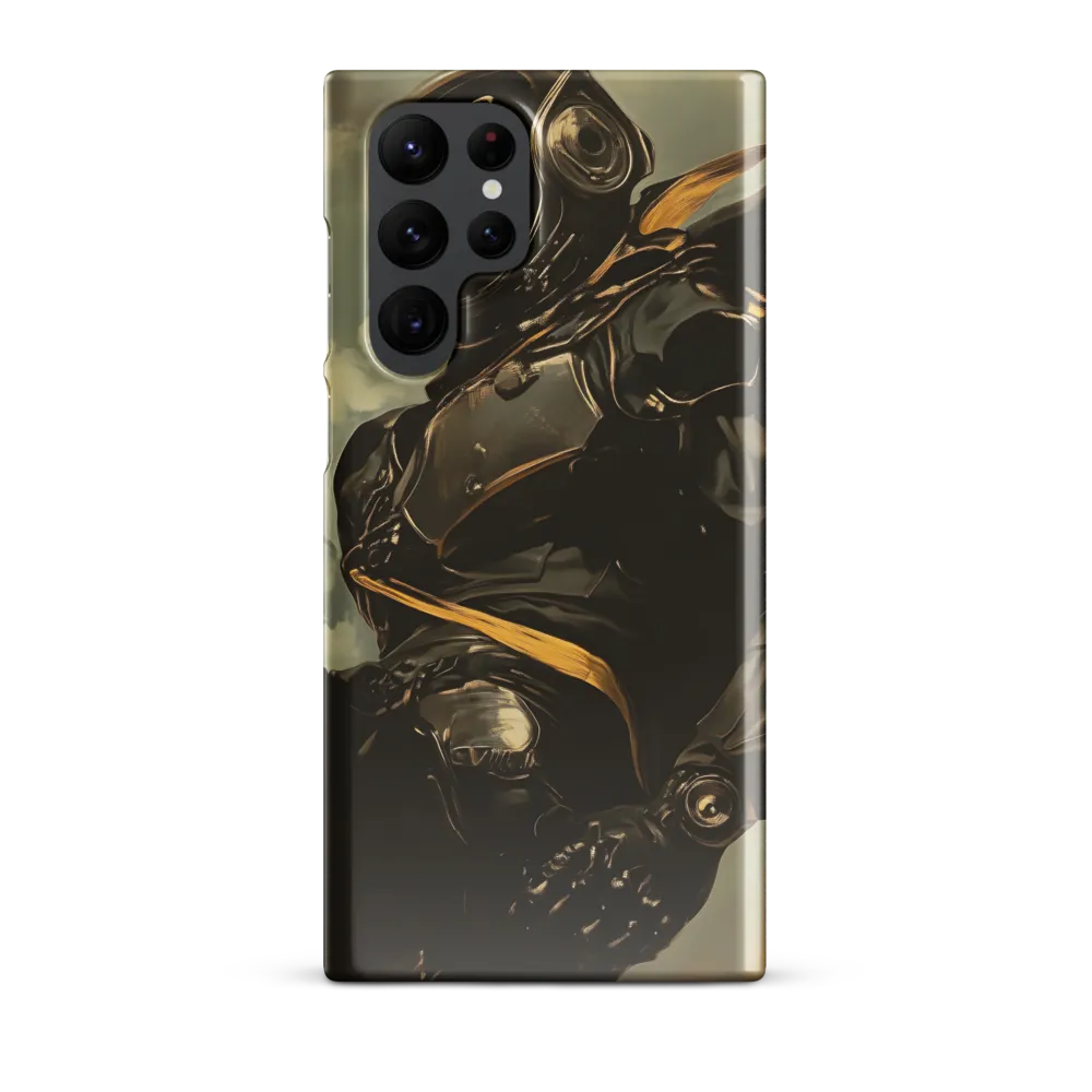 Ethereal Explorer: The Enigmatic Astronaut | Phone Case |  S22 Ultra | Snap Case | Glossy