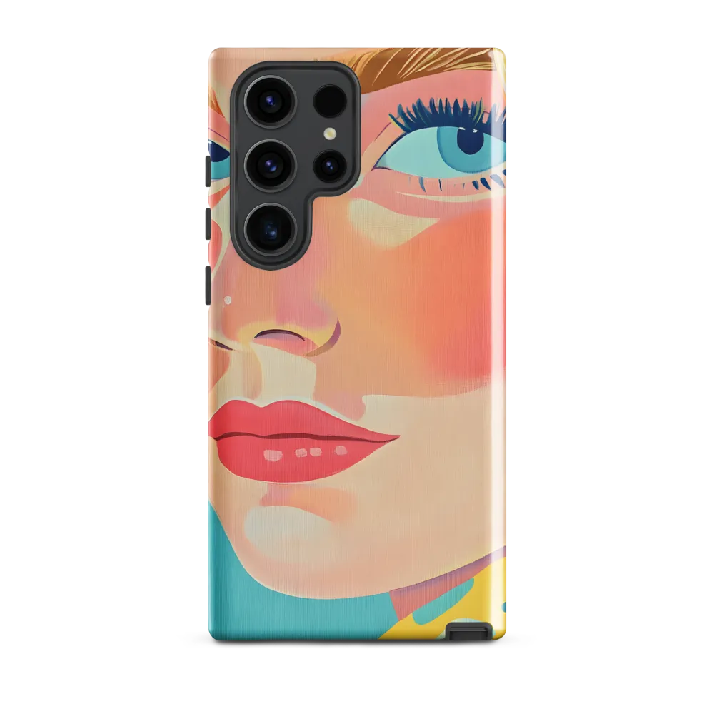 Vibrant Elegance: A Pop Art Portrait