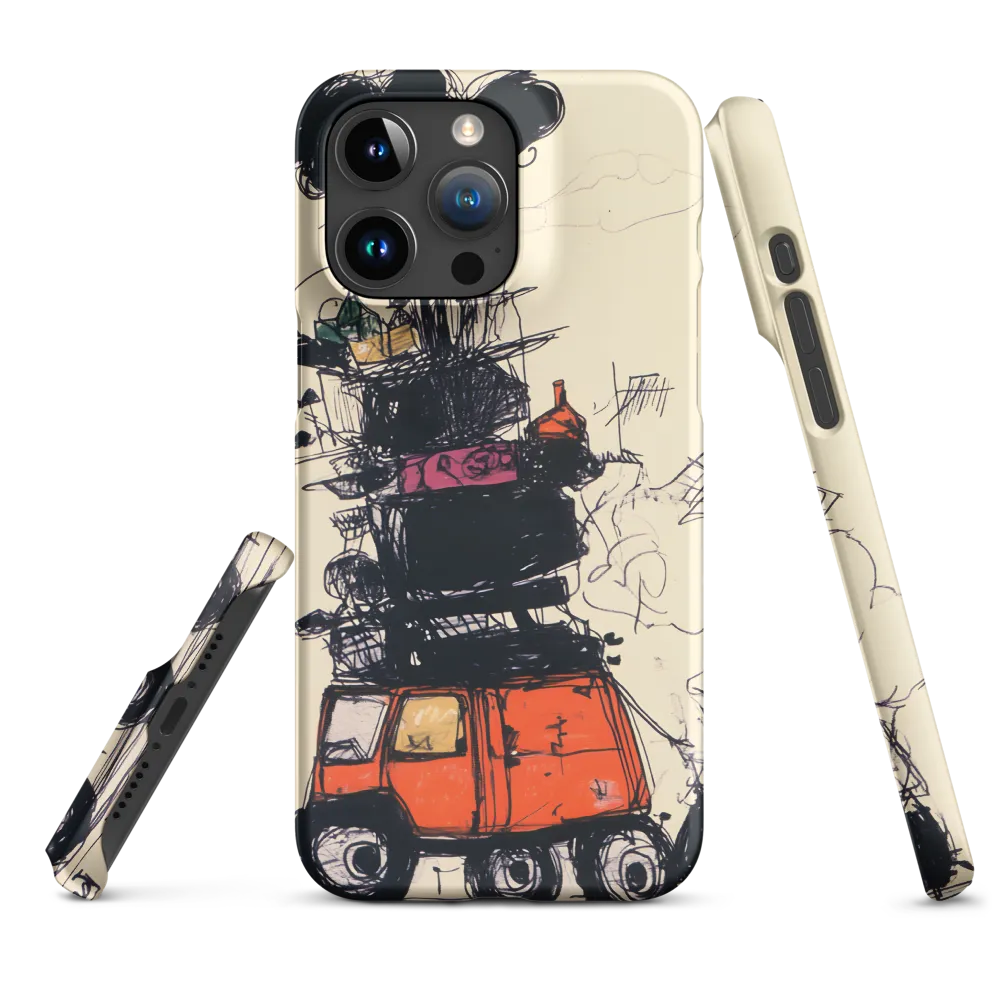 The Whimsical Hauler | Phone Case |  15 Pro Max | Snap Case | Matte