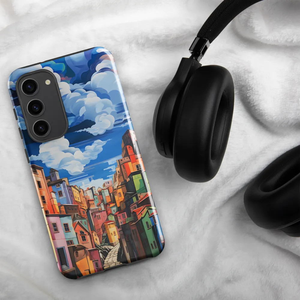 Whimsical Heights: A Vibrant Cityscape