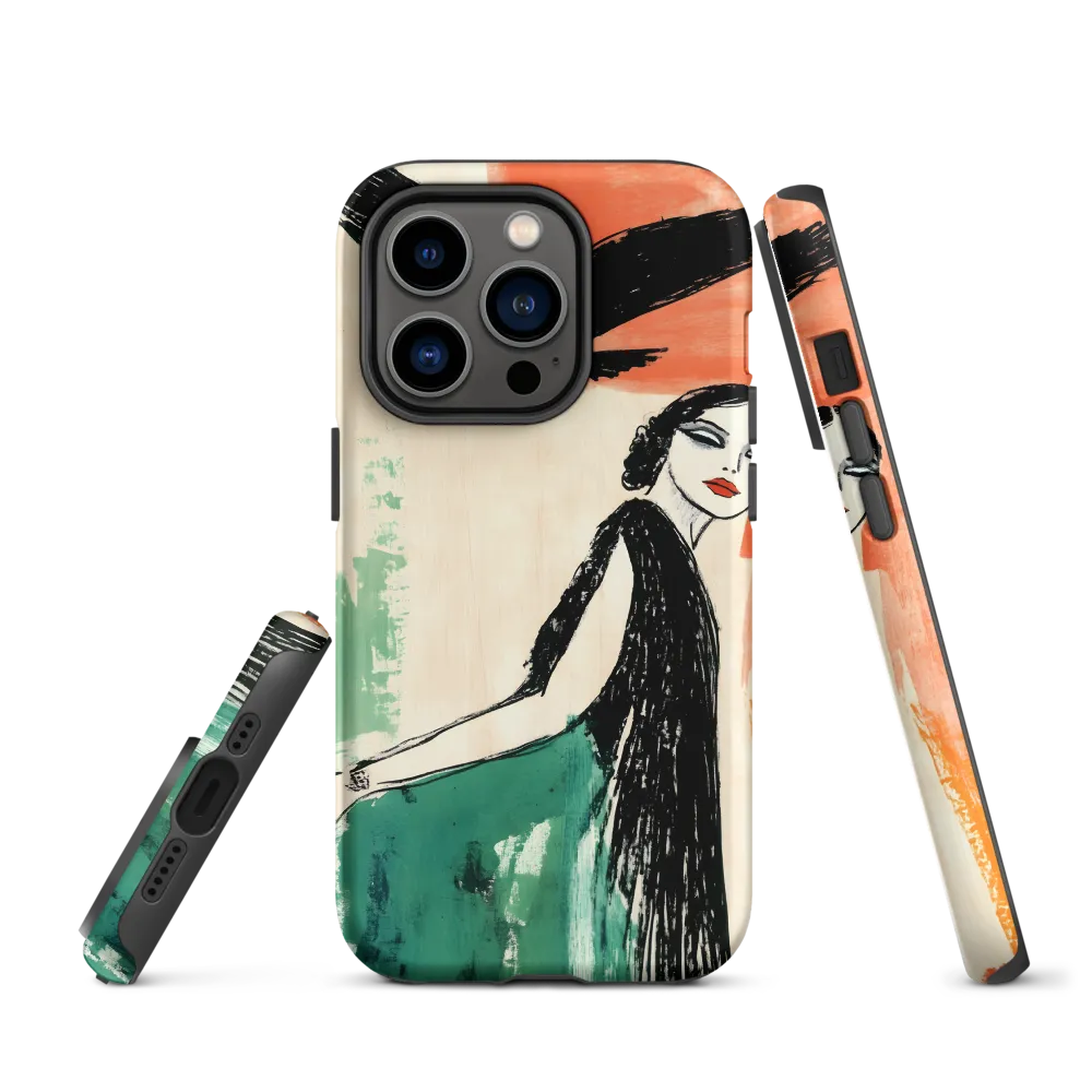 Elegance in Flight | Phone Case |  14 Pro | Tough Case | Matte