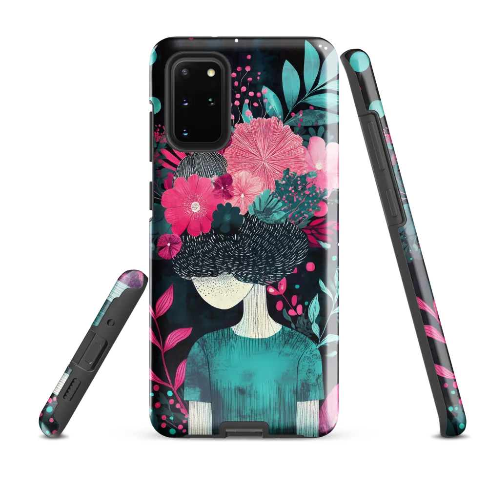 Floral Harmony: A Portrait of Serenity