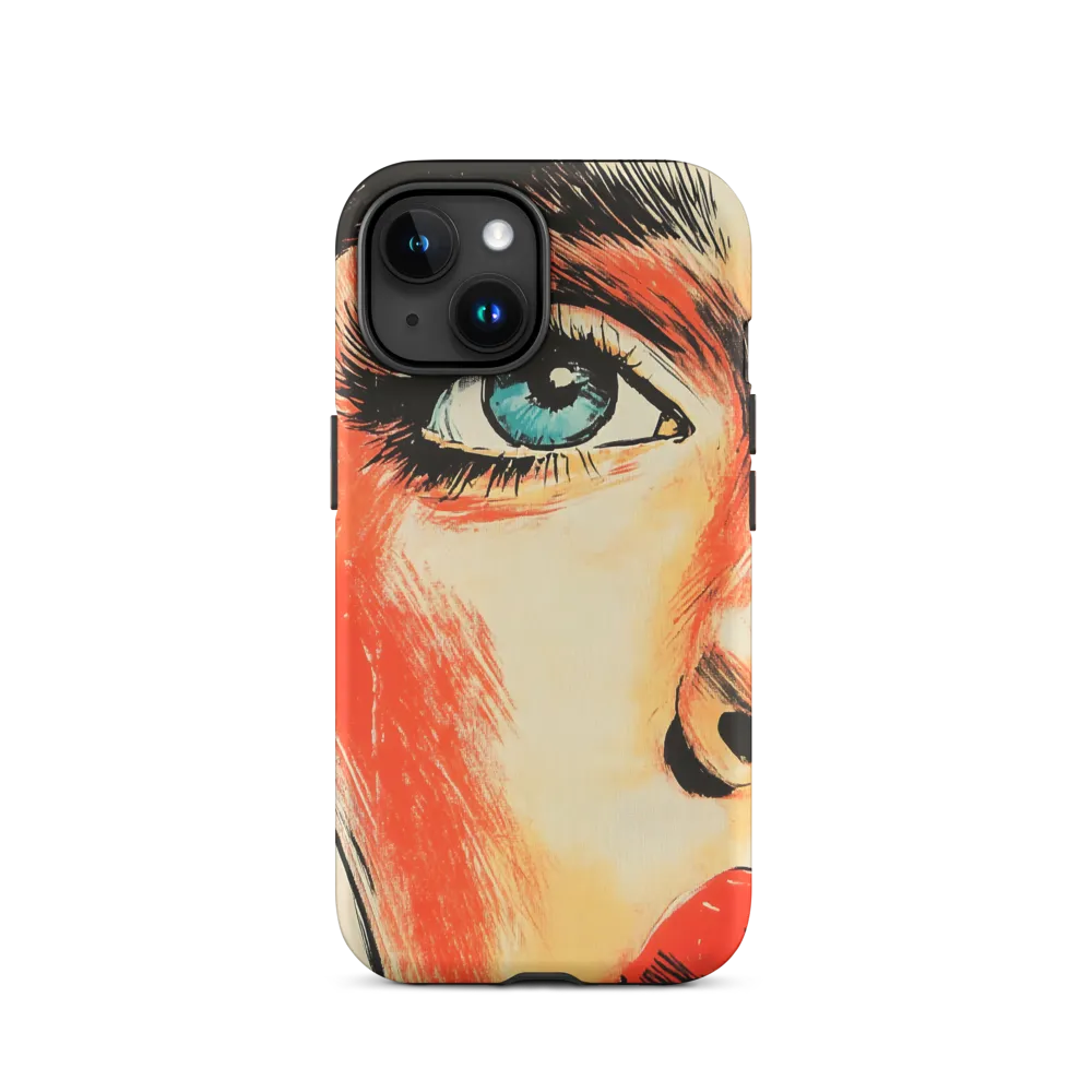 Intense Gaze: A Pop Art Portrait