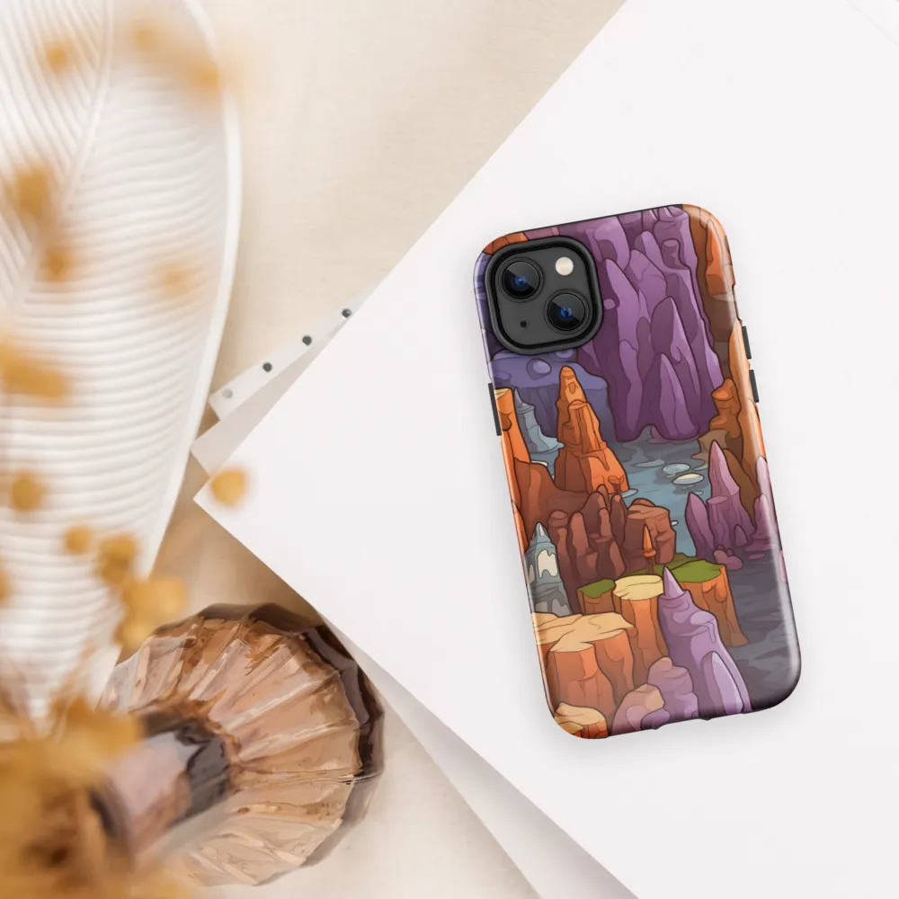 Vibrant Rockscape: A Digital Odyssey
