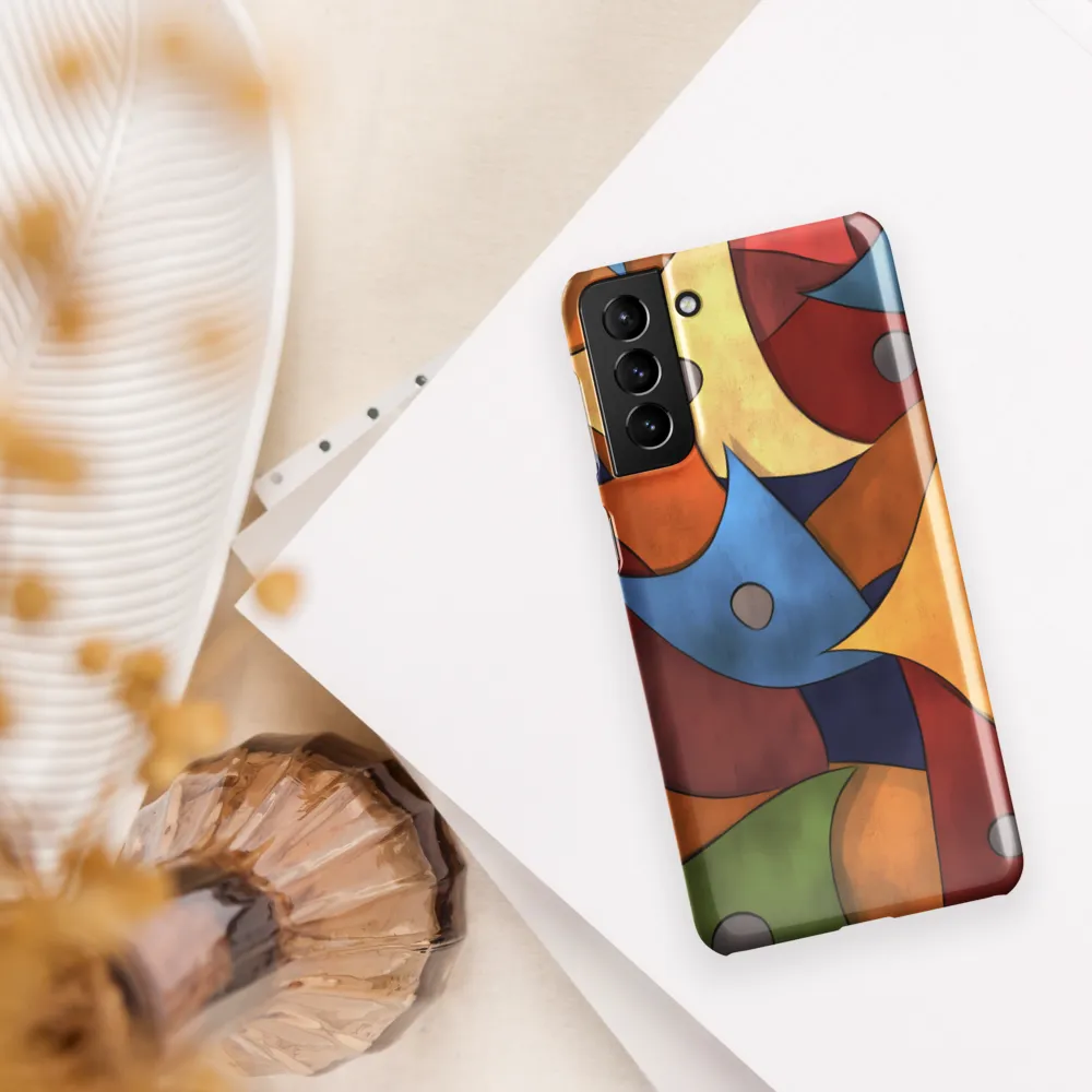 Vibrant Interplay of Shapes