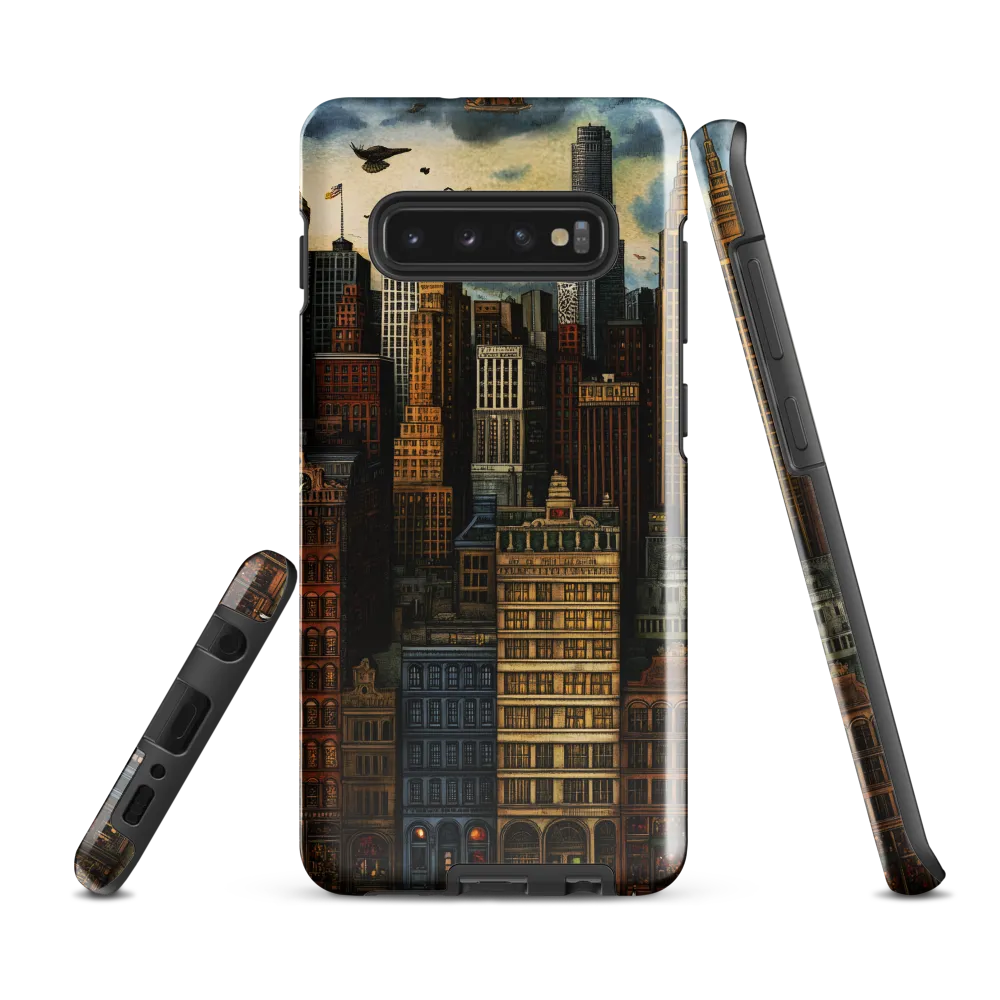 Whimsical Urban Dreams | Phone Case |  S10 Plus | Tough Case | Glossy