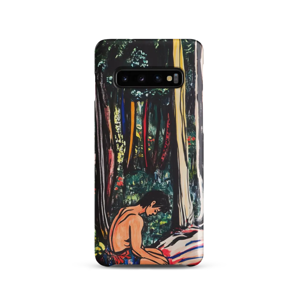 Contemplation in Nature | Phone Case |  S10 | Snap Case | Matte