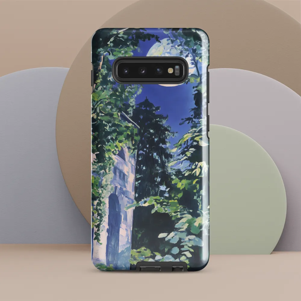 Moonlit Serenity | Phone Case |  S10 Plus | Tough Case | Glossy