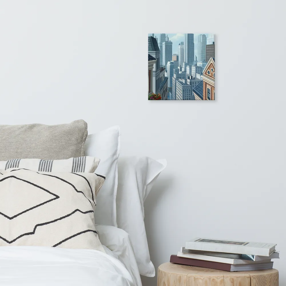 Urban Symphony | Canvas | 12″×12″
