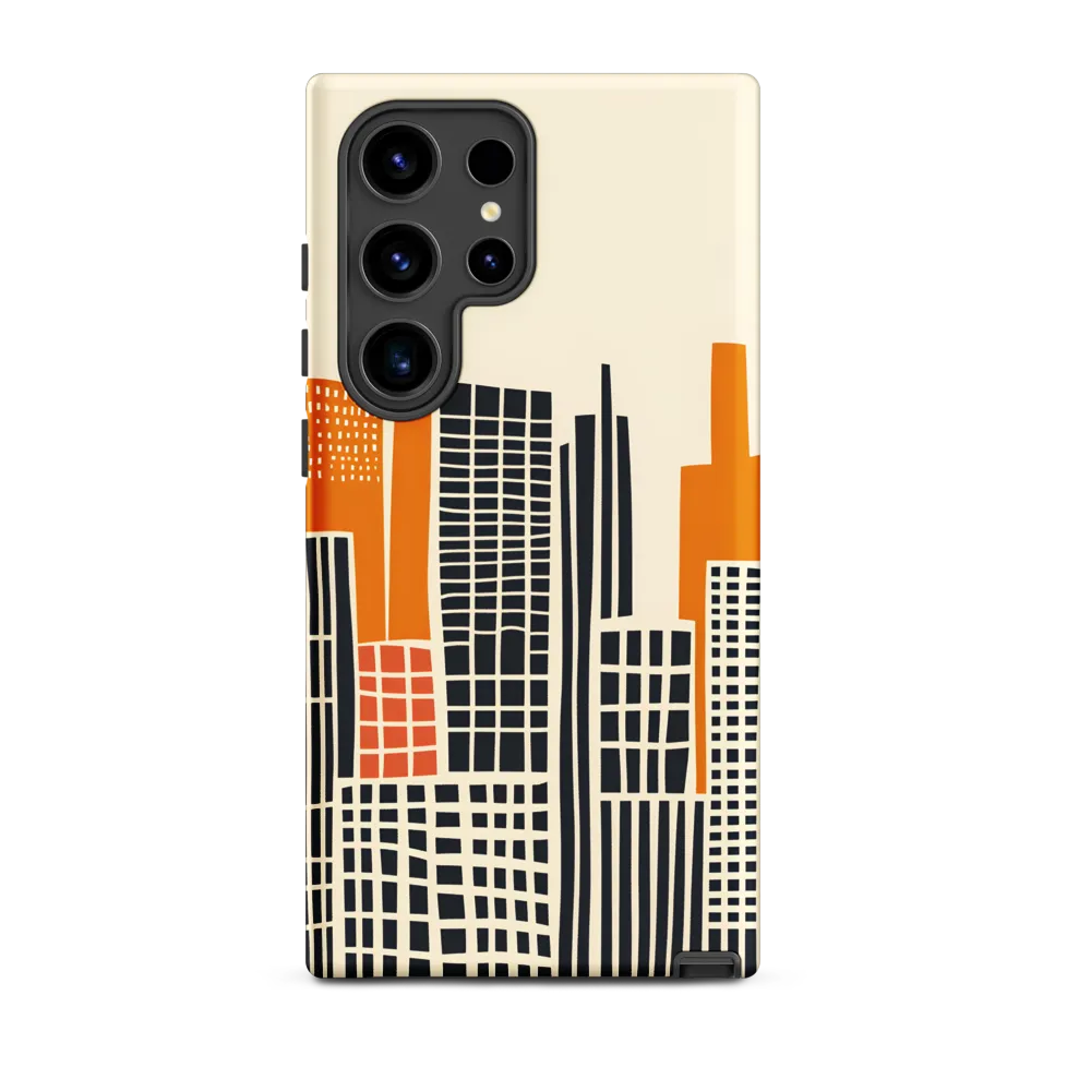 Urban Rhythms: A Graphic Cityscape