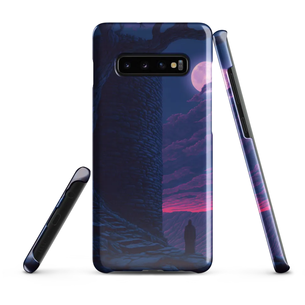 Moonlit Solitude | Phone Case |  S10 Plus | Snap Case | Glossy