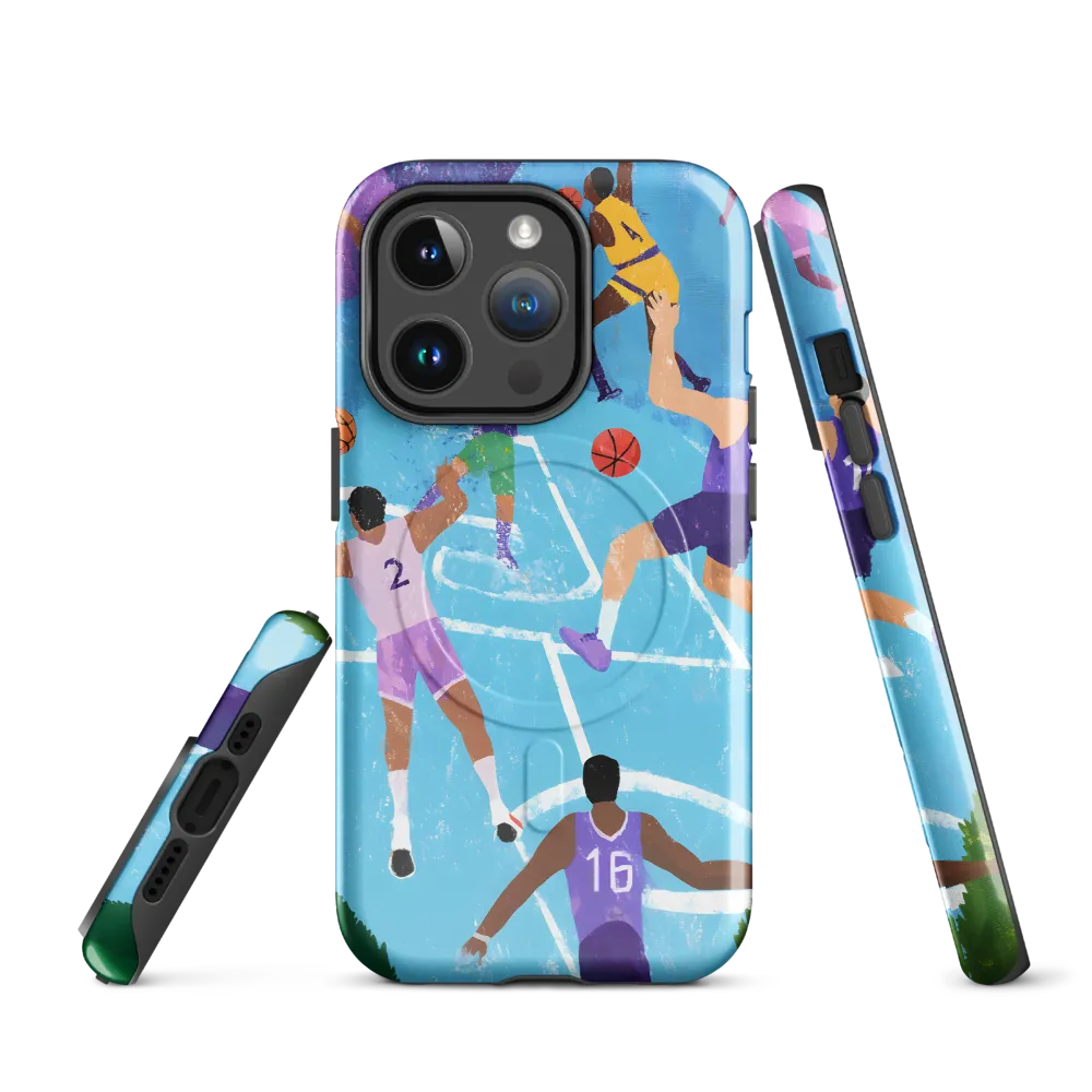 The Pulse of the Game | Phone Case |  14 Pro | MagSafe® Tough Case | Glossy
