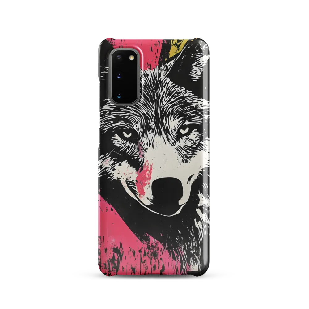 Intense Gaze of the Wolf