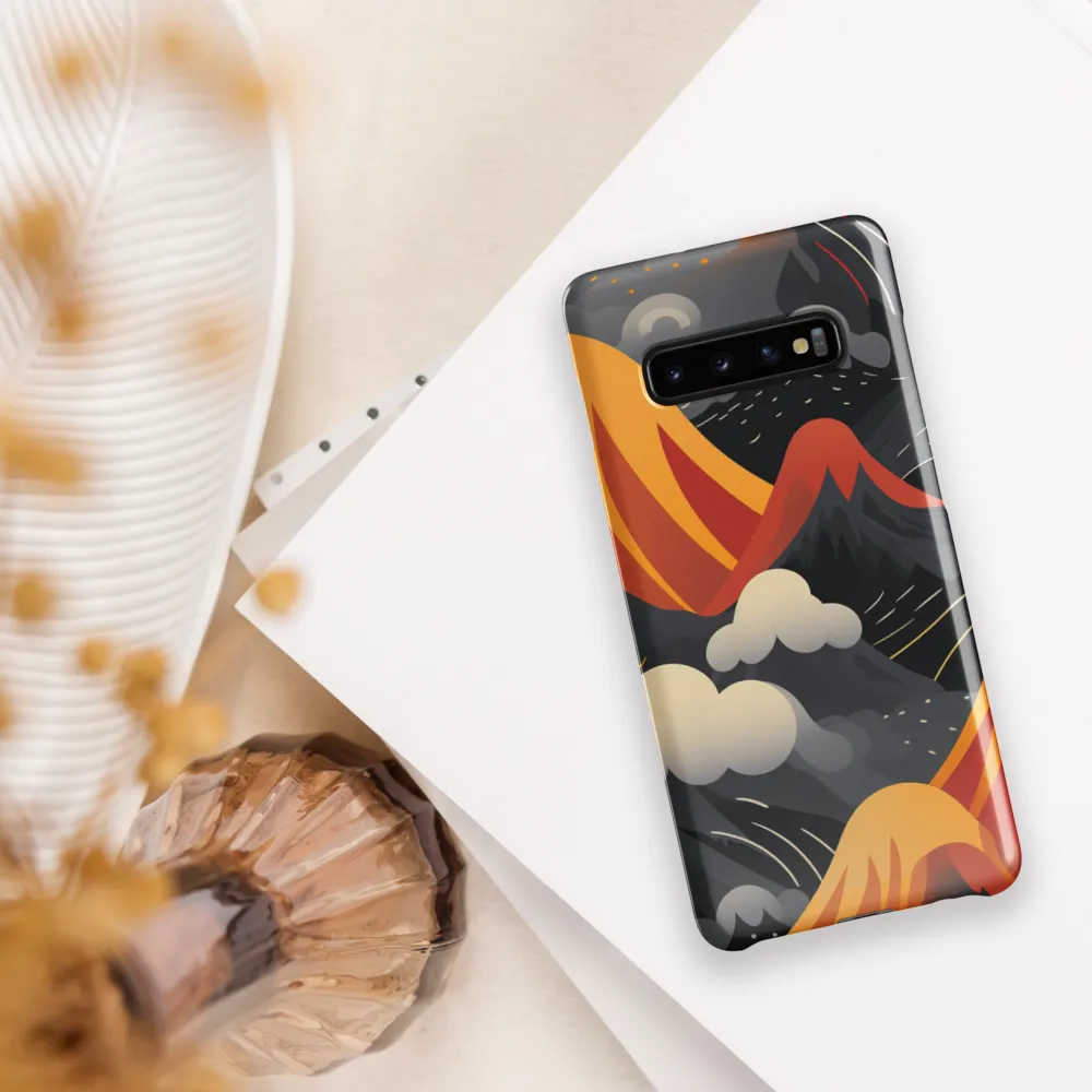 Eruption of Colors | Phone Case |  S10 Plus | Snap Case | Glossy