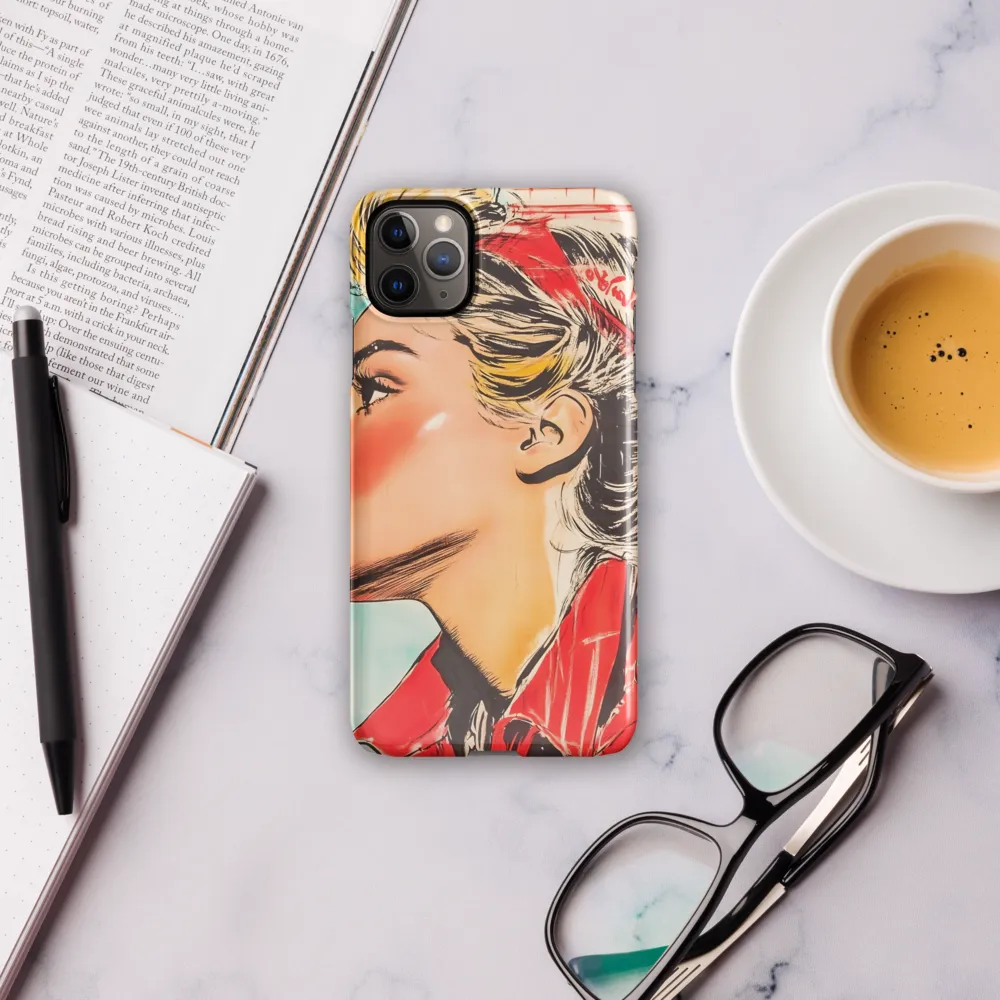 Empowered Elegance: A Pop Art Portrait | Phone Case |  11 Pro Max | Snap Case | Glossy