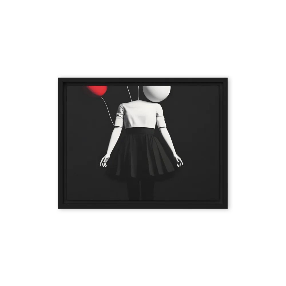 Suspended in Mystery | Canvas with Black Frame | 12″×16″