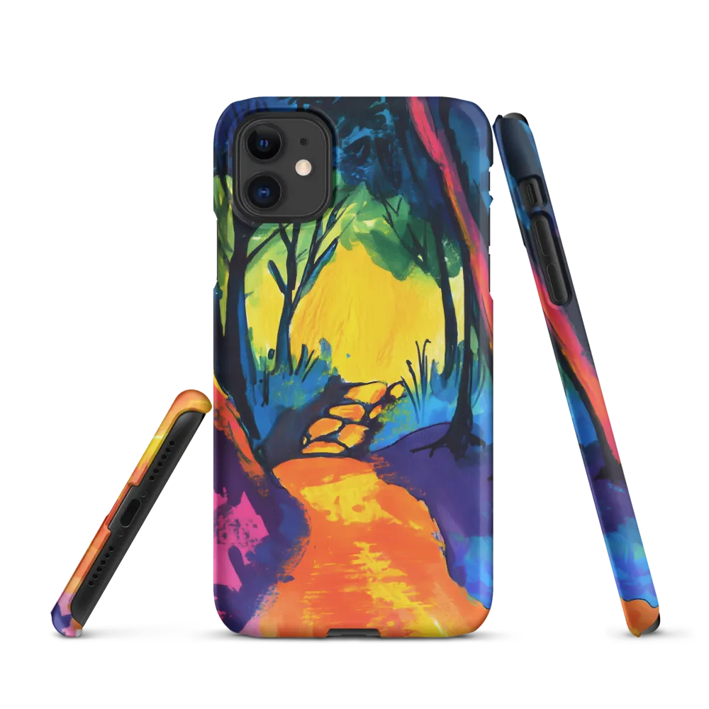 Path Through a Vibrant Forest