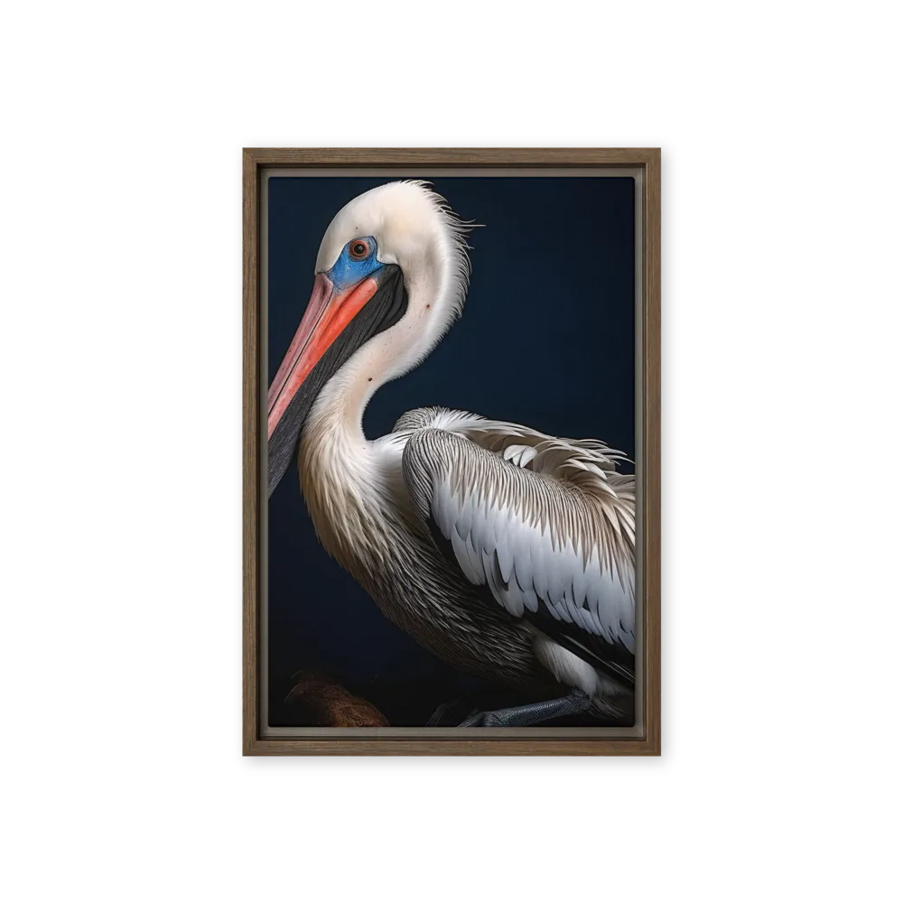 Majestic Pelican Portrait