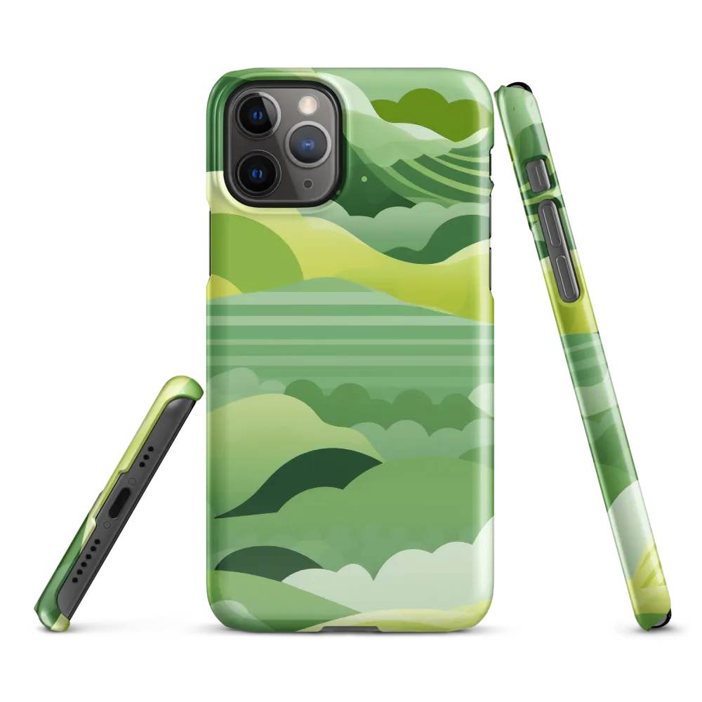 Tranquility in Green Waves