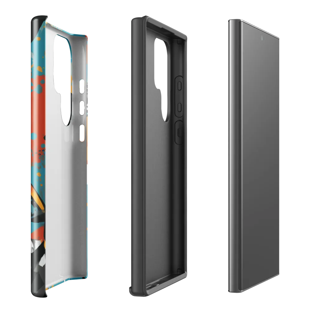 Dynamic Antelope in Vivid Abstract