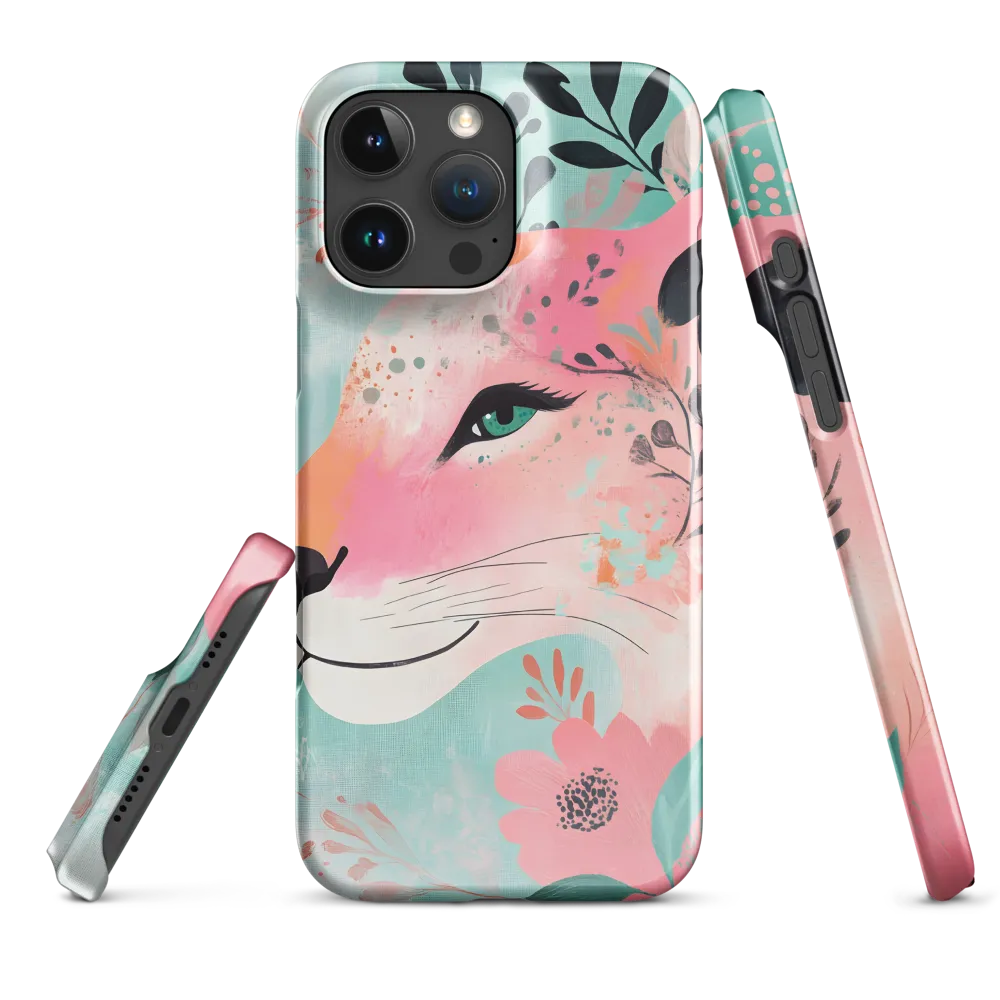 Whimsical Majesty: A Floral Lion