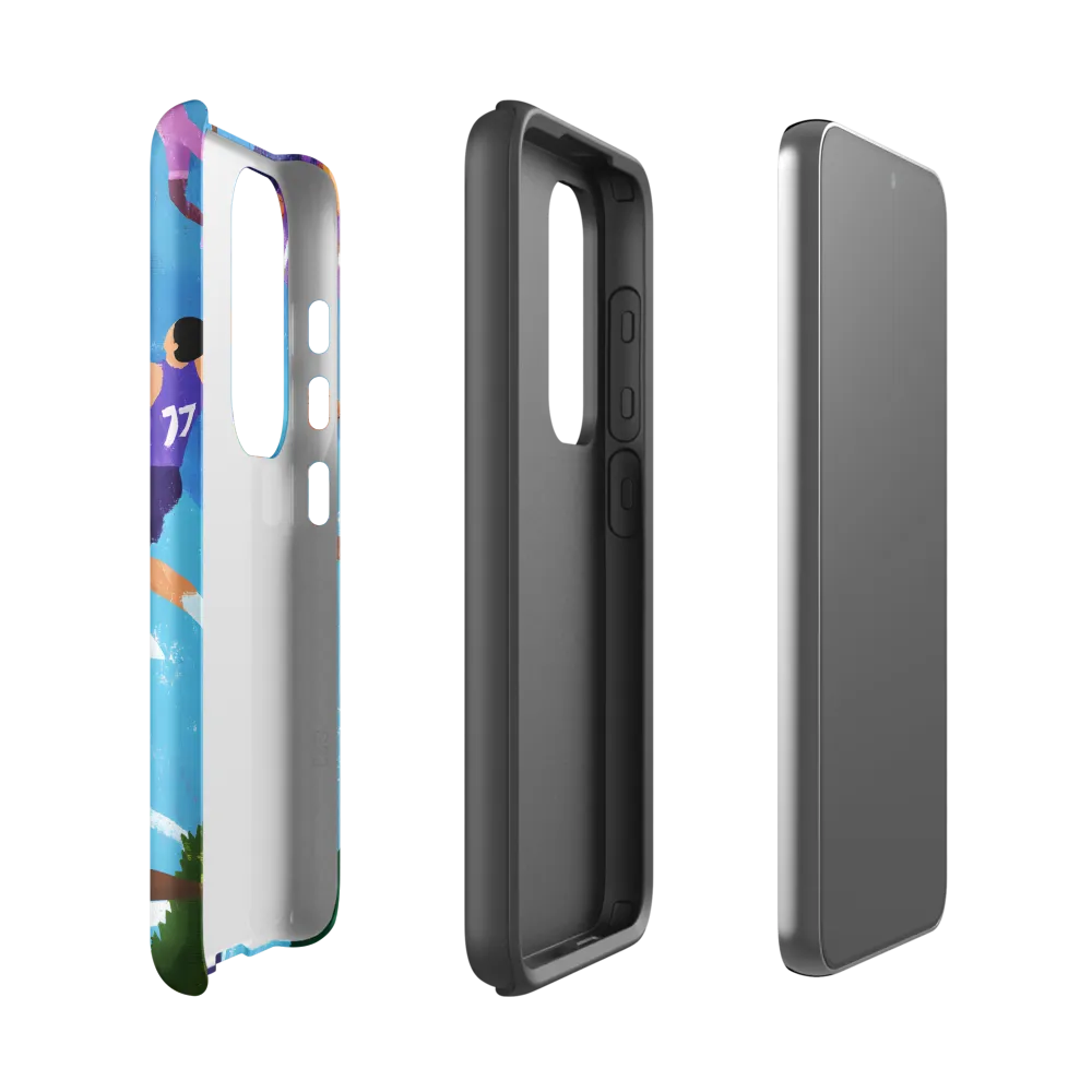 The Pulse of the Game | Phone Case |  S23 | Tough Case | Matte