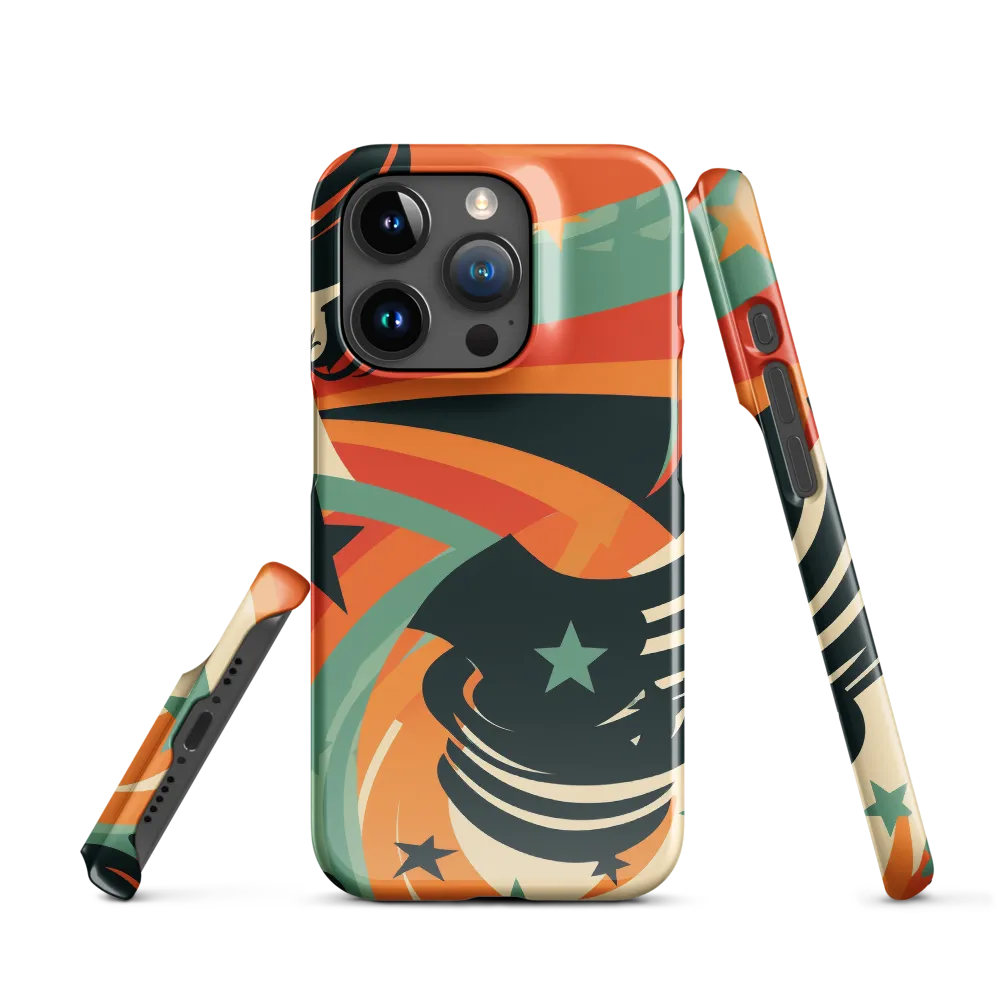 Swirls of Elegance | Phone Case |  15 Pro | Snap Case | Glossy