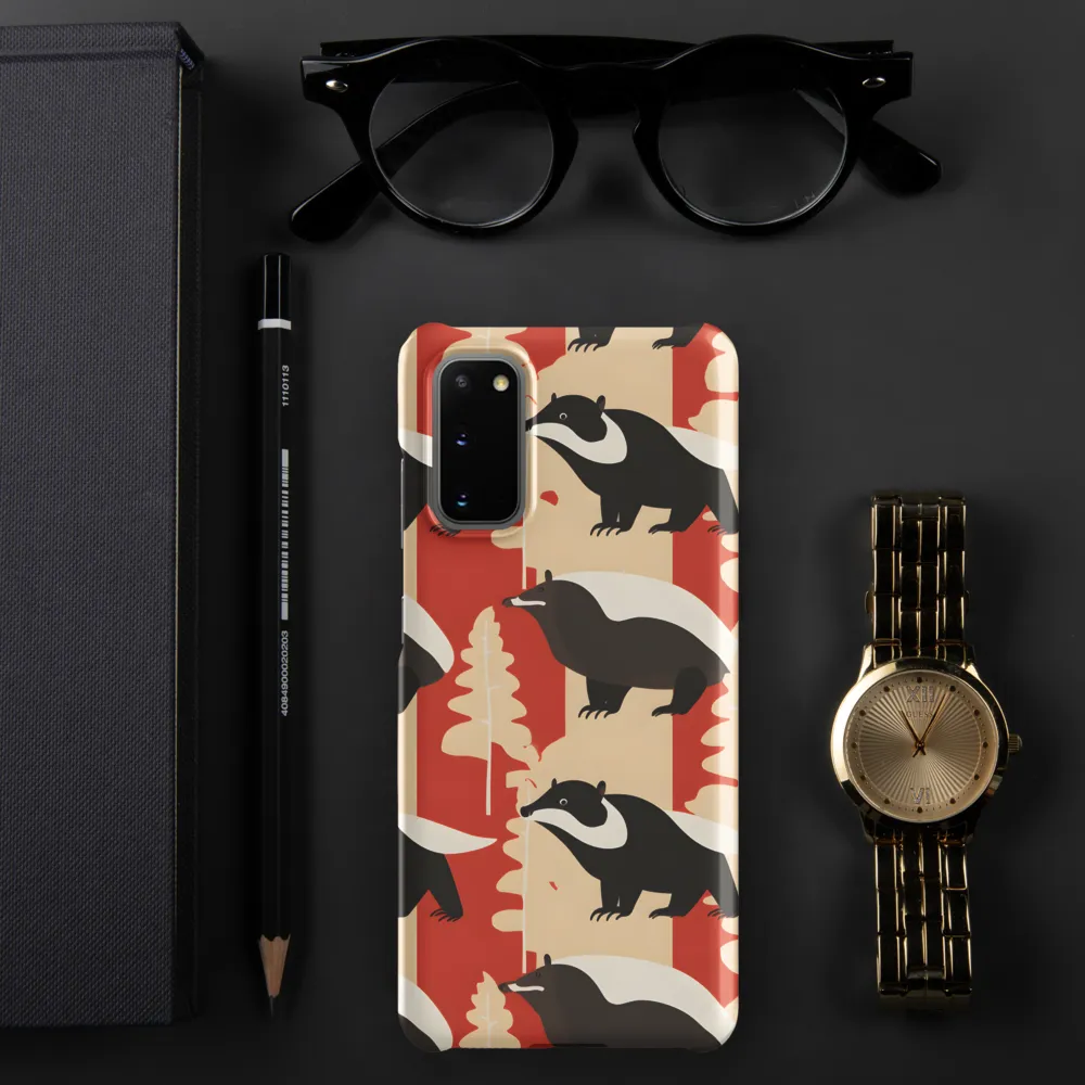 Wildlife Pattern: The Badger Tale