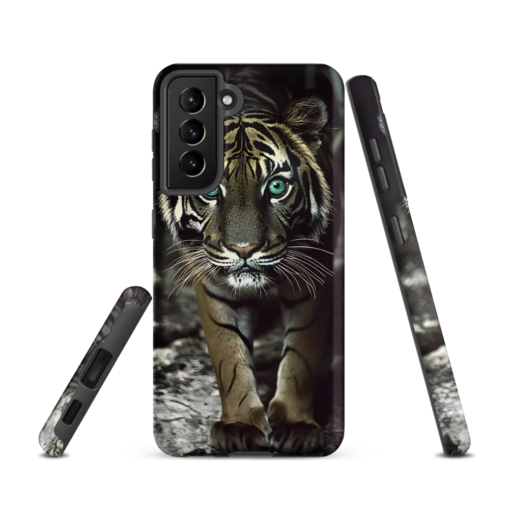 Majestic Gaze: The Tiger's Presence