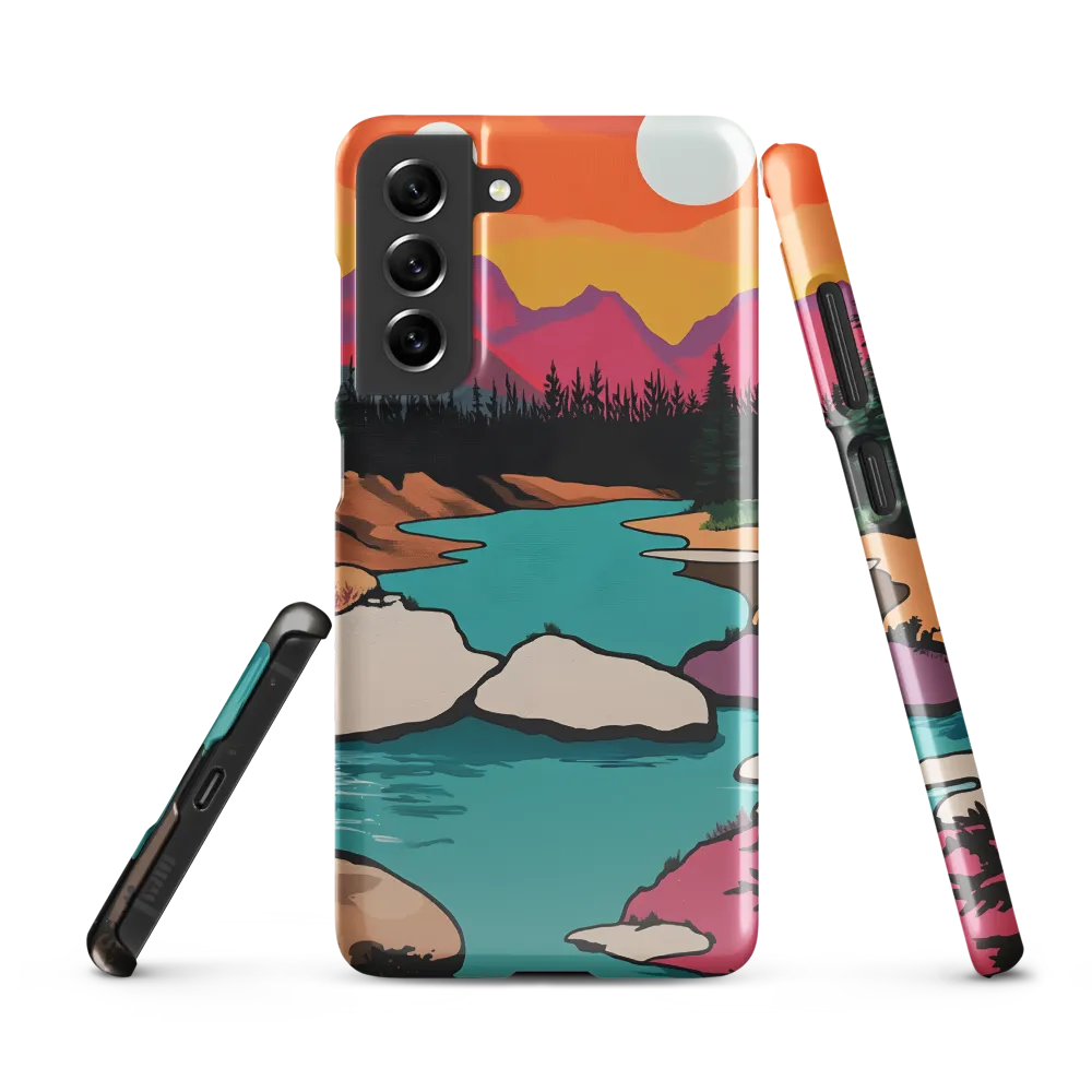 Dual Suns Over Serene Waters
