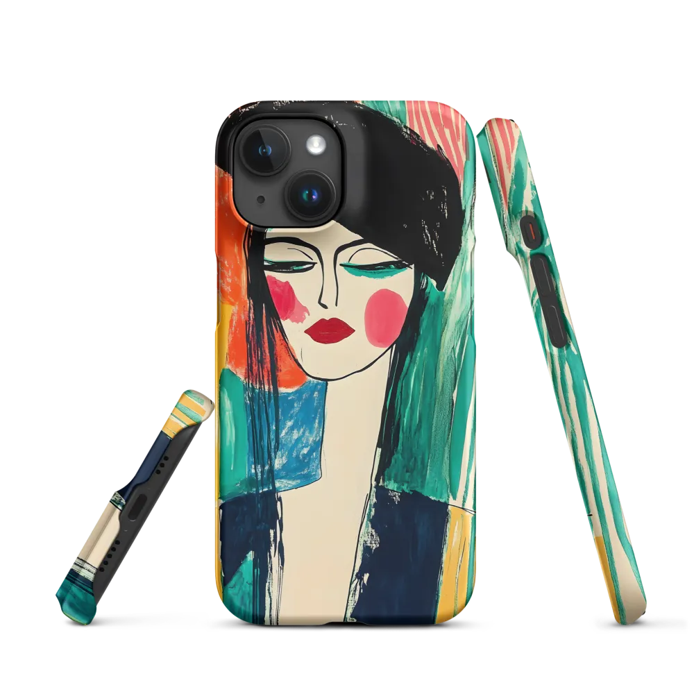 Portrait of Confidence | Phone Case |  15 | Snap Case | Matte