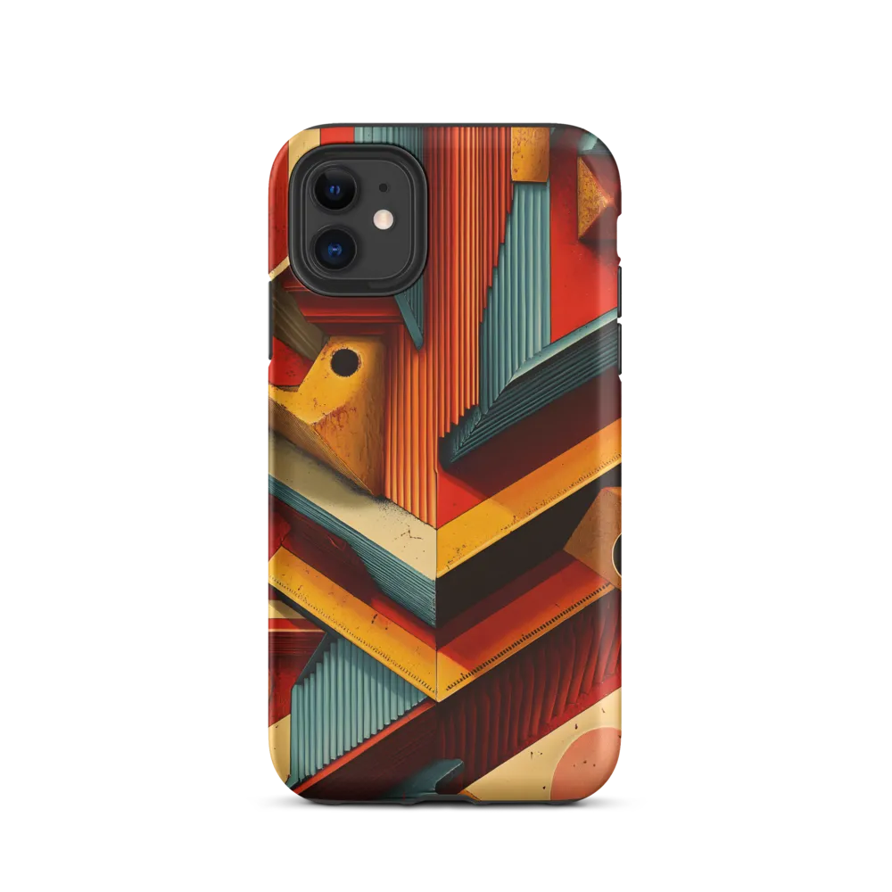 Geometric Harmony | Phone Case |  11 | Tough Case | Matte