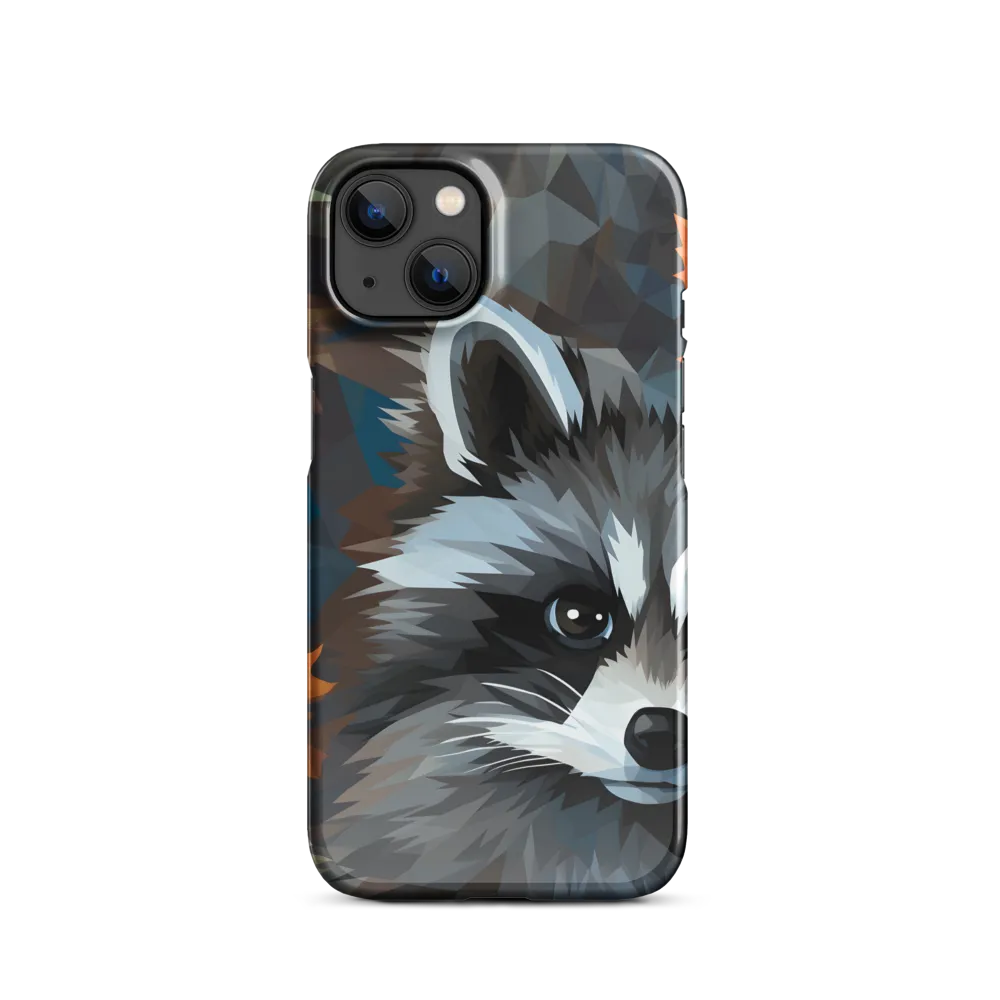 Whispers of Autumn: The Raccoon's Gaze