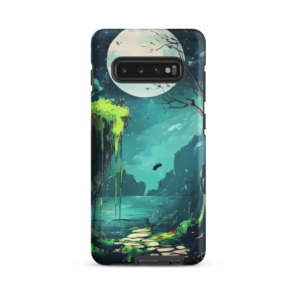 Moonlit Serenity: A Fantastical Landscape