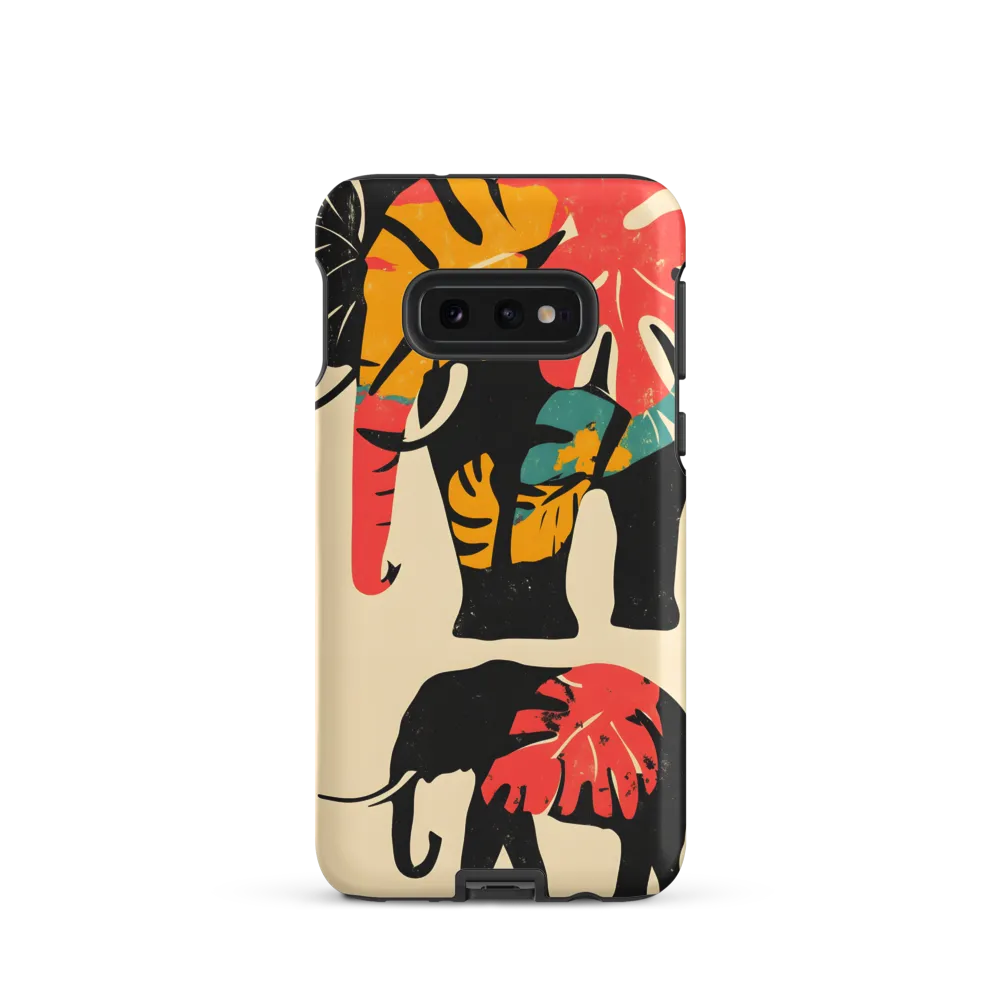 Tropical Elegance: The Elephant's Dance