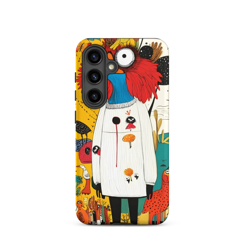 Whimsical Bird's Embrace