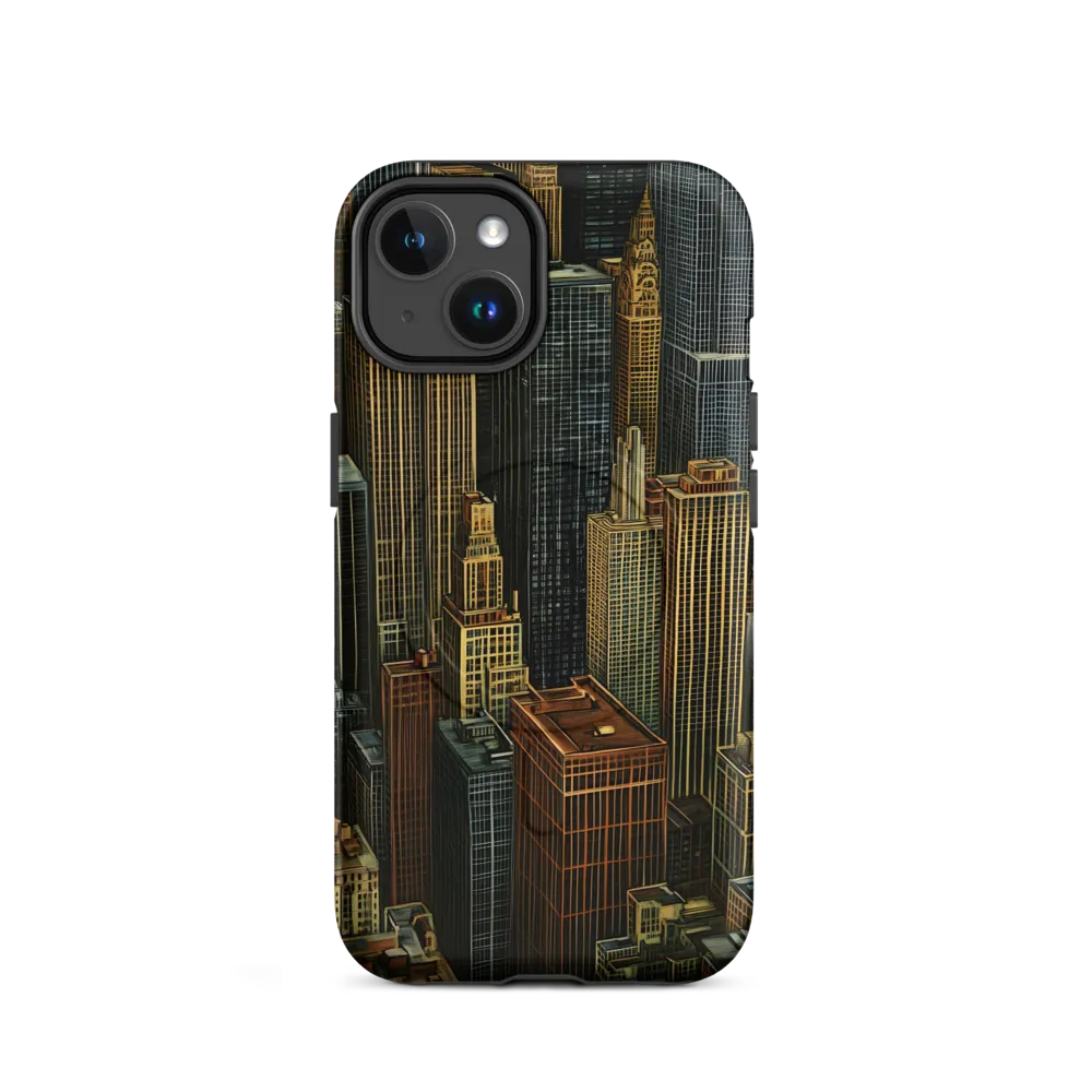 Urban Elegance: A Golden Cityscape