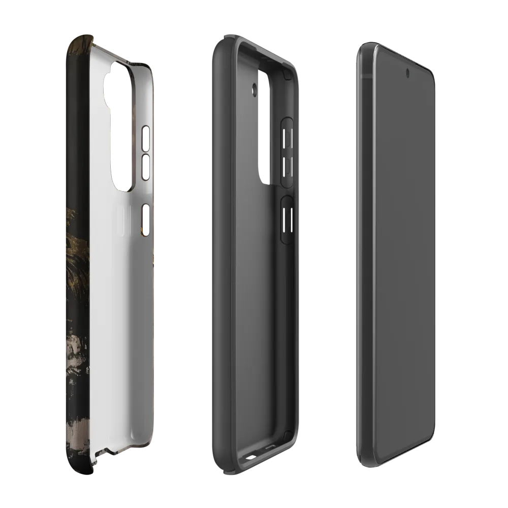 Majestic Silence: The Golden Tiger | Phone Case |  S21 FE | Tough Case | Matte