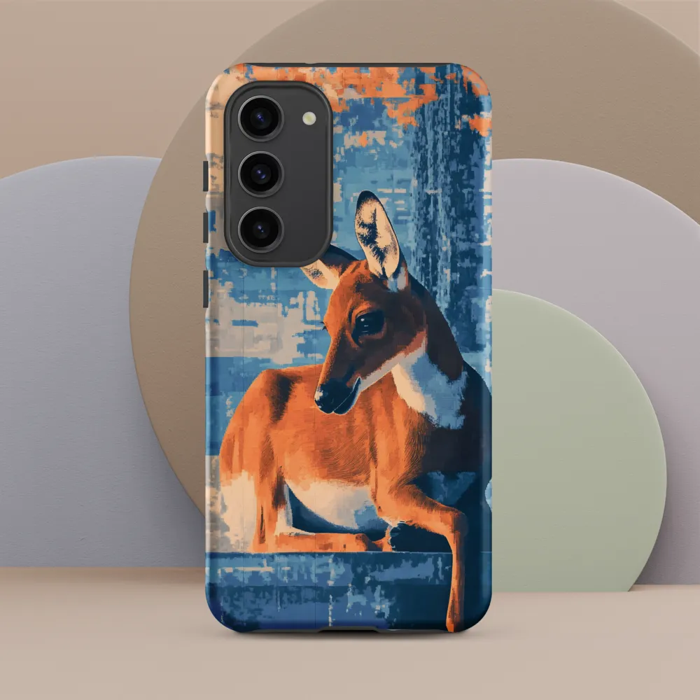 Serenity in Color: The Reclining Deer