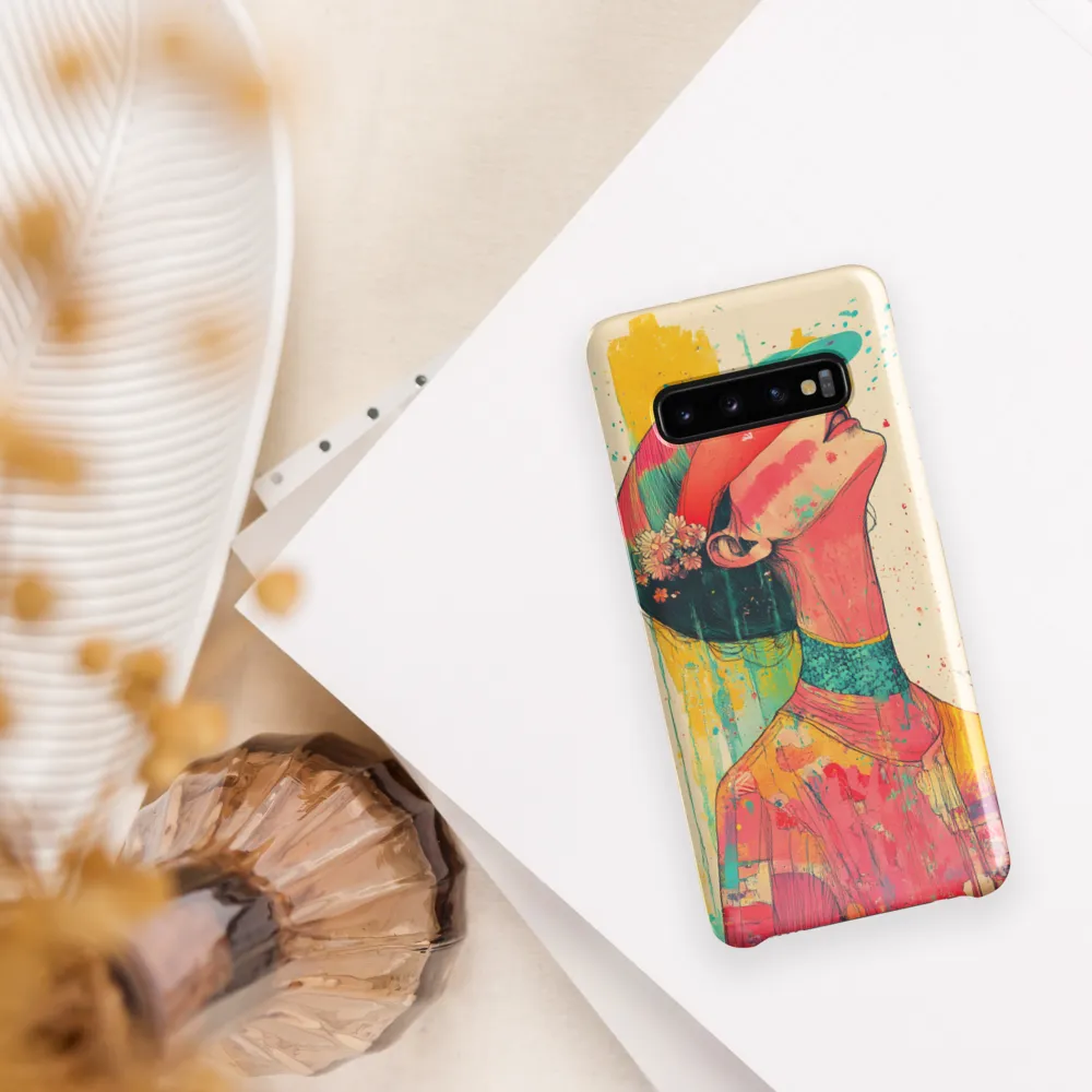 Veil of Serenity | Phone Case |  S10 | Snap Case | Glossy