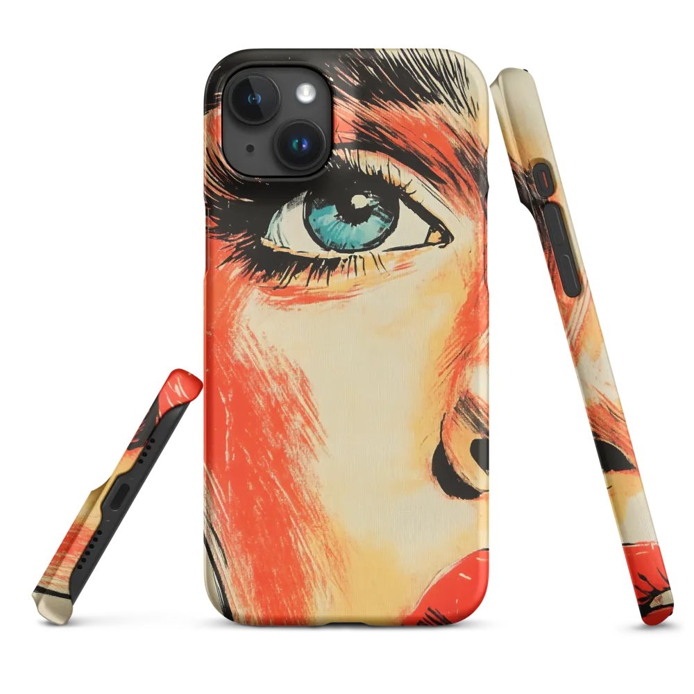 Intense Gaze: A Pop Art Portrait